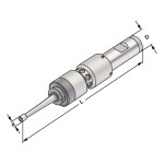 Elektronický snímač hran 3D - světelný, přesnost vyrovnání 0,01 mm