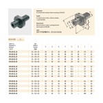 Držák VDI40 přímý E1 nože 25 mm