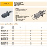 Držák SK40 Morse MT2 vrtací, délka 117 mm