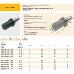 Držák SK40 Morse MTS-3 frézovací, délka 70 mm