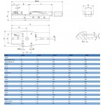 Hydraulický strojní svěrák RÖHM RB-K, šíře čelistí 92 mm