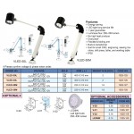 Prachotěsná LED lampa VLED-30L na 220V, trafo 24V