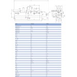 Mechanický strojní NC svěrák RÖHM RKE-M, šíře čelistí 125 mm