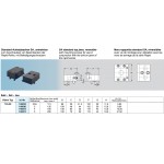 Standardní čelisťové bloky - 2ks RÖHM SA, vel.3, šíře 132 mm, pro připevnění čelistí