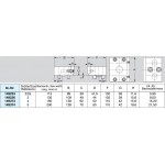 Standardní čelisťové bloky - 2ks RÖHM SA, vel.3, šíře 132 mm, pro připevnění čelistí