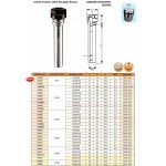 Kleštinový upínač ER16 stopka 20x150 mm