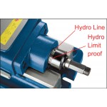 Naklápěcí hydraulický svěrák VHT-6, šíře 154 mm