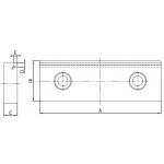 Čelisti s osazením pro AVC-160 / AVM-160 / AMP-160 (2ks)