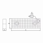 Vroubkované čelisti pro svěrák AVQ-160 / AVL-160 / ALQ-160 (2 ks)