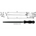 Pilník dílenský tříhranný 17,5 x 17,5, 250 mm, 1 - hrubý