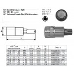 1/2’’ Zástrčná hlavice XZN M10 - 4CZech