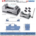 Samostředící svěrák VCV-10130 šířka čelistí 101 mm