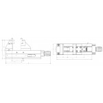 Mechanický svěrák ARNOLD 5X 125 mm Verze M