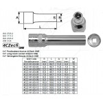1/4” Prodloužená hlavice 4CZech ONE 14,0 mm
