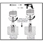 Vytahovač poškozených šroubů č. 1 - s vrtákem HSS 4CZech