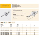 Kleštinový upínač SK40 - ER11 - Mini, délka 100 mm