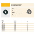 Těsnicí kroužky pro kleštinové upínače OZ25 (2,0 - 6,0 mm)