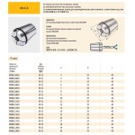 Kleština utěsněná ER32 - 3 mm