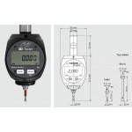 Digitální univerzální 3D Taster se stopkou 20 mm