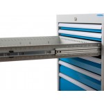 CNC zásuvková skříň 705x736x1019 mm, včetně vložek, 2 zásuvkové rámy