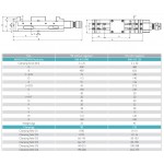 Dvojitý hydraulický svěrák 125 mm ARNOLD TWIN