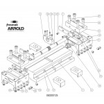 Samostředící svěrák 125 mm ARNOLD SC125 L