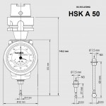 Univerzální 3D Taster s kuželem HSK A50 - nová generace