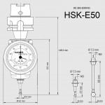 Univerzální 3D Taster s kuželem HSK E50 - nová generace
