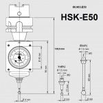 Univerzální 3D Taster s kuželem HSK E50, Zero Master