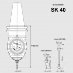 Universální 3D Taster SK40