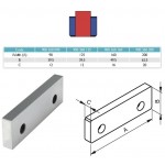 Hladká čelist 160 mm ARNOLD (1ks)