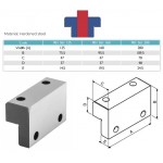 Vysoká hladká čelist 125 mm ARNOLD (1ks)