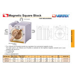 Magnetický V-blok 150x150x150 mm VCP-32