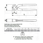 Kleště štípací čelní precizní 160 mm