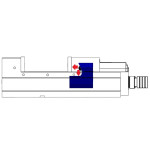 Přesný svěrák MFV-130, s posilovačem