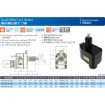 Axiální poháněný držák – offset VDI40, ER32, délka 50 mm, E.C.