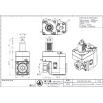 Radiální poháněný držák – offset VDI40, ER32, E.C., délka 90 mm