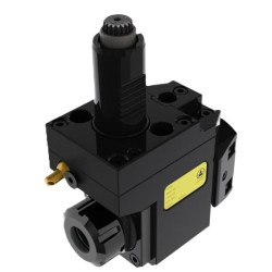Radiální poháněný držák - offset VDI40, ER32, I.C., DIN 5480, délka 100 mm