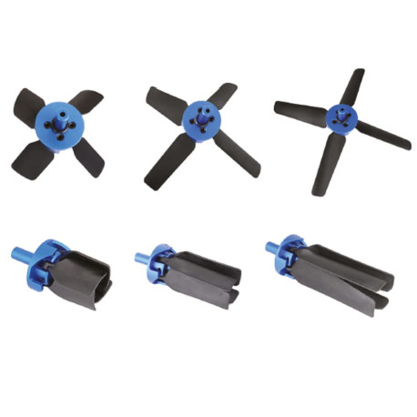 Náhradní díl pro čisticí vrtule 160 mm (1 list včetně pružiny a čepu)