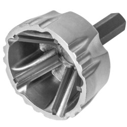 Odhrotovač na závitové tyče a šrouby 13 - 36 mm, uchycení 6HR 9 mm, FORTUM