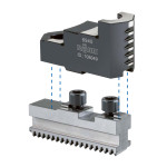 Sklíčidlo Duro-M 315/3 RÖHM, adaptérové čelisti
