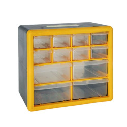 Závěsný organizér, 12 zásuvek, STREND PRO