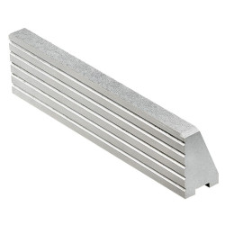 Drážkované čelisti (2 ks) 125 mm pro modulární svěráky