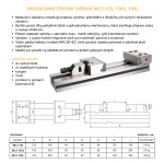 Modulární mechanický svěrák MCS-100