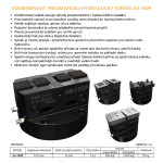 Pneumaticko-hydraulický svěrák AS-100P