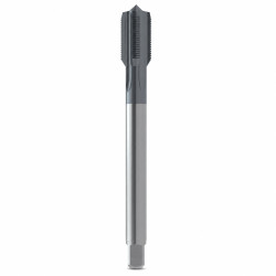 Strojní závitník M12 × 1,75 HSS-E, TiCN, DIN 376, průchozí otvor, MCI