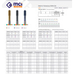 Tvářecí strojní závitník M10 × 1,5 HSS-E-PM, AlCrN, DIN 371, MCI