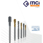 Tvářecí strojní závitník M8 × 1,25 HSS-E-PM, AlCrN, DIN 371, MCI