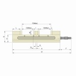 Mechanický dvojitý svěrák TLD-40G/HV