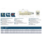 Přesný svěrák AVQ-160G / HV mechanický se zesilovačem upínací síly